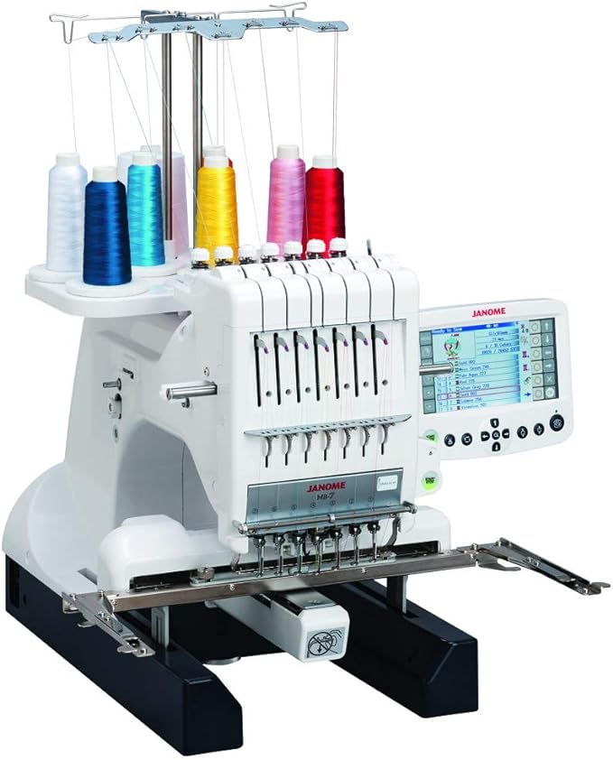 Image of Janome MB7 Embroidery Machine.